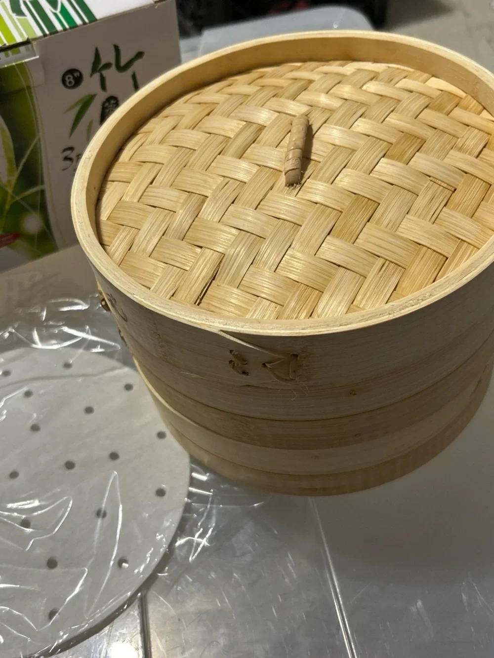 Bamboo Steamer Basket - Natural Bamboo